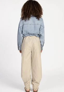 Ai&Ko Slub denim blouse jasje Kamie