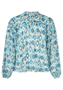 AI&KO ulla print blouse