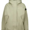 Airforce oversized softshell jas – Ecalyptus