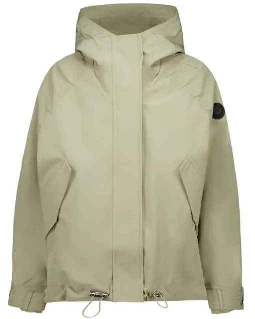 Airforce oversized softshell jas – Ecalyptus