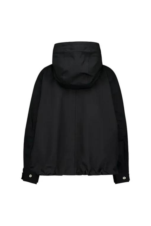 Airforce oversized softshell jas – black