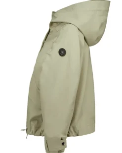 Airforce oversized softshell jas – Ecalyptus