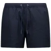Airforce seersucker zwembroek navy blue