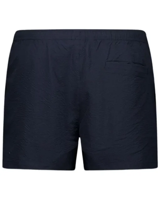 Airforce seersucker zwembroek navy blue