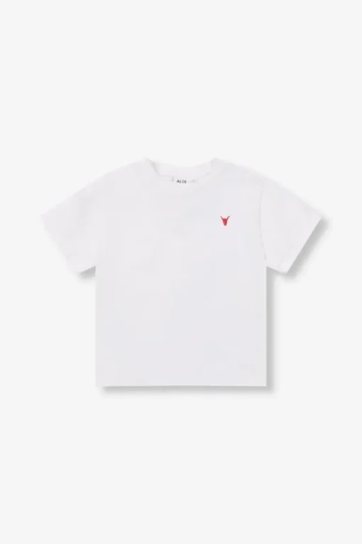 Alix backprint the label T-shirt wit