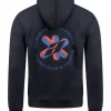 Ambique Anthony backprint hoodie navy