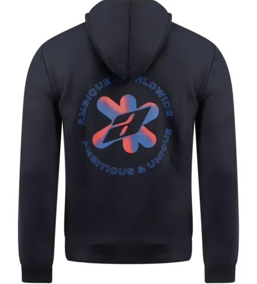 Ambique Anthony backprint hoodie navy