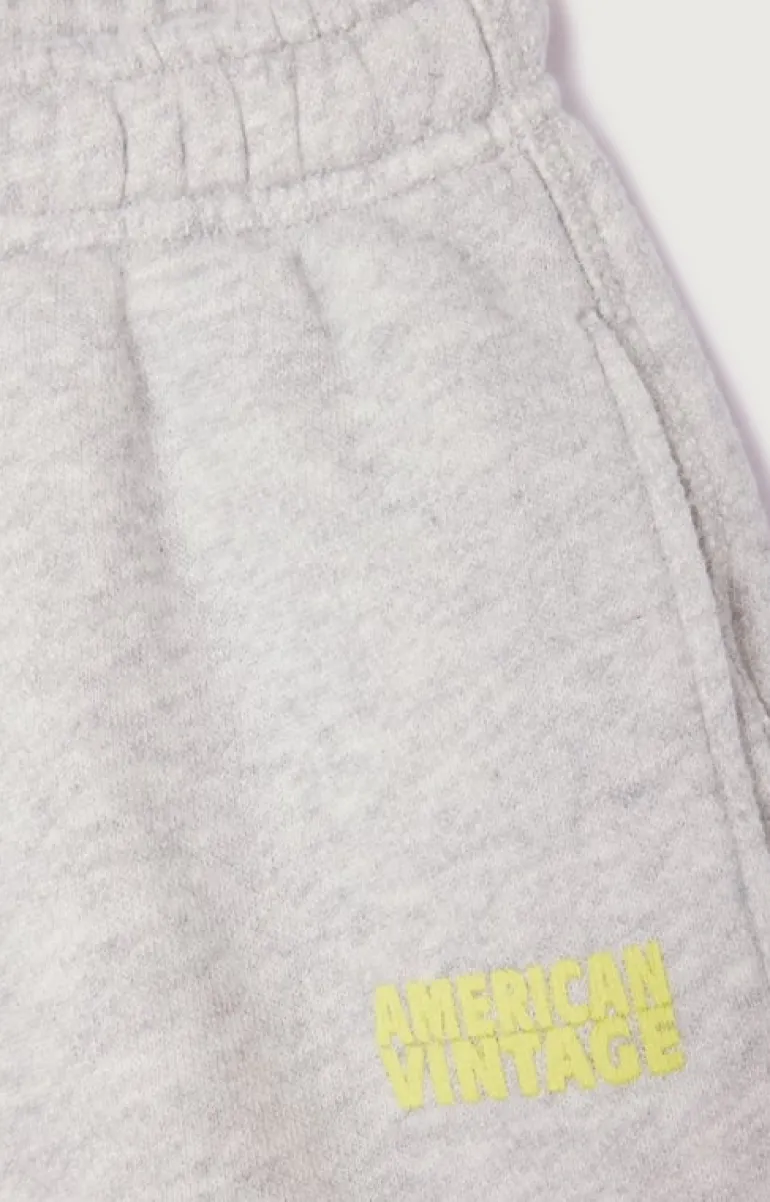 American Vintage jog short polar melange