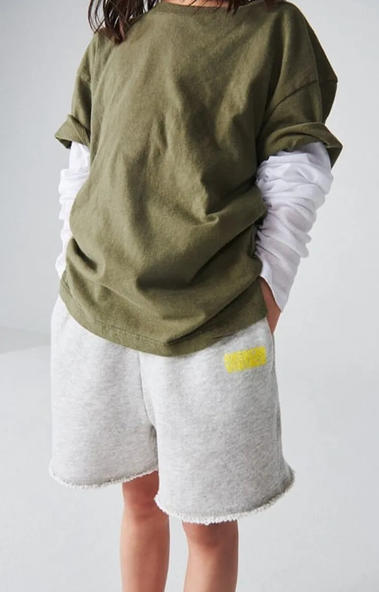 American Vintage jog short polar melange