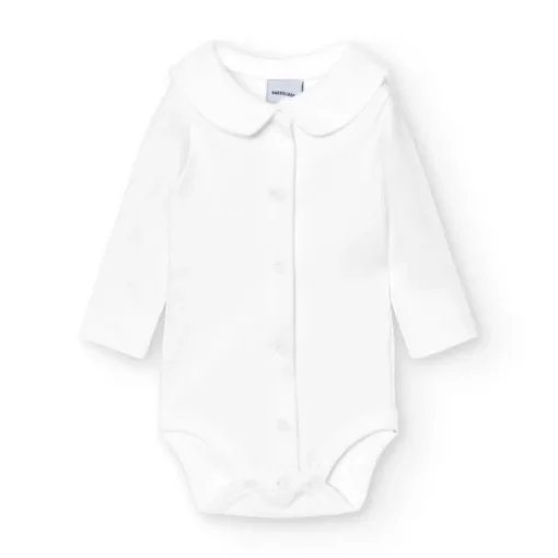 Babidu polo romper met kraag 1180