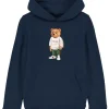 Baron Filou hoodie the modern classic navy