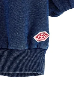 Bellerose Agvo korte mouwen sweater Indigo