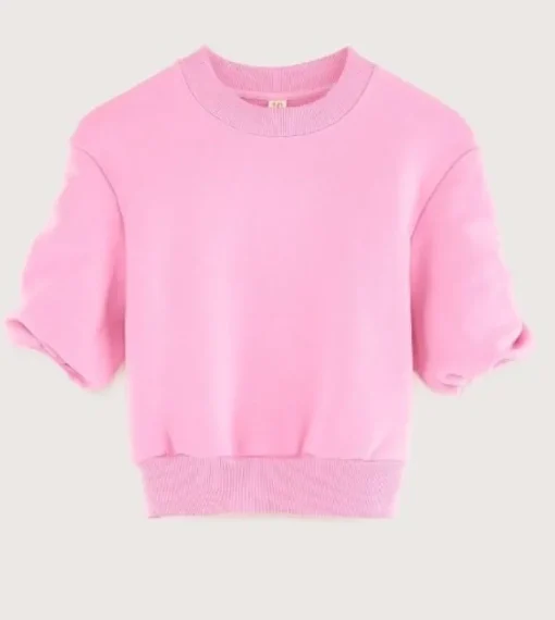 Bellerose Agvo korte mouwen sweater marshmallow