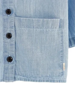 Bellerose cropped denim blouse