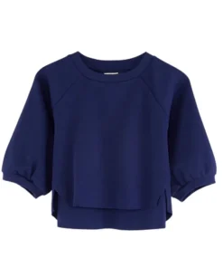 Bellerose Felicia pique cropped T-shirt