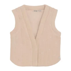 Daily7 gilet met geborduurde bloemen
