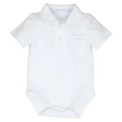 Gymp baby korte mouwen polo romper