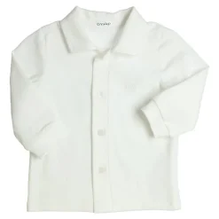 Gymp jersey overhemd off white