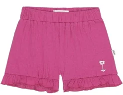 House of Jamie ruffled shorts berry