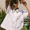 Labo Santel heart blouse white
