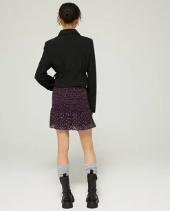 Les Coyotes de Paris smocked skirt