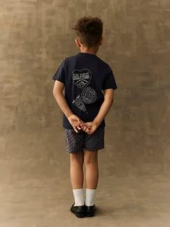 Les Deux Atlas backprint T-shirt