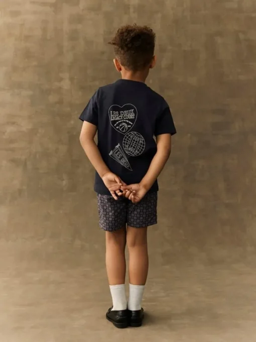 Les Deux Atlas backprint T-shirt