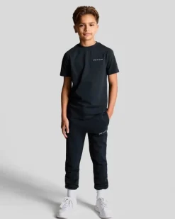 Lyle&Scott Script embroiderd logo joggingbroek Z271