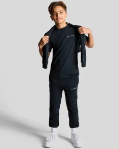 Lyle&Scott Script embroiderd logo joggingbroek Z271