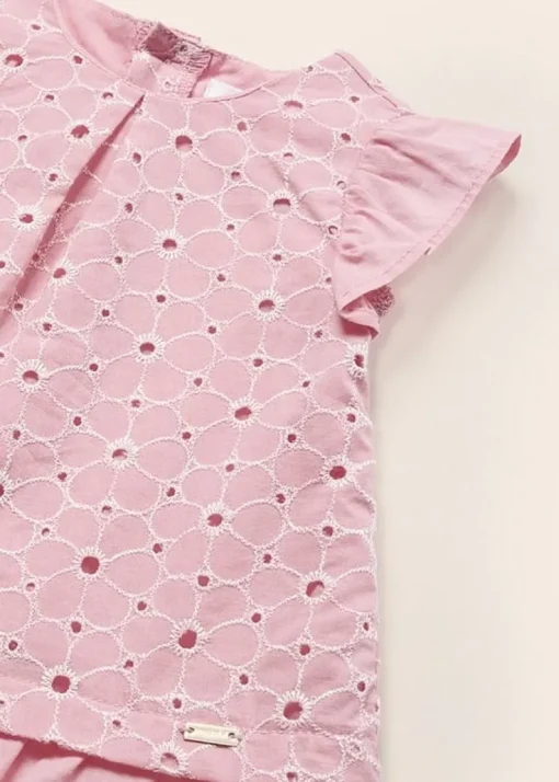 Mayoral broderie baby jurkje