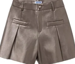 Mayoral leather look short