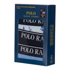 Polo Ralph lauren 3-pack boxershorts blauw