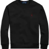 Ralph Lauren basis logo sweater – zwart