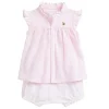 Ralph Lauren gestreept baby setje