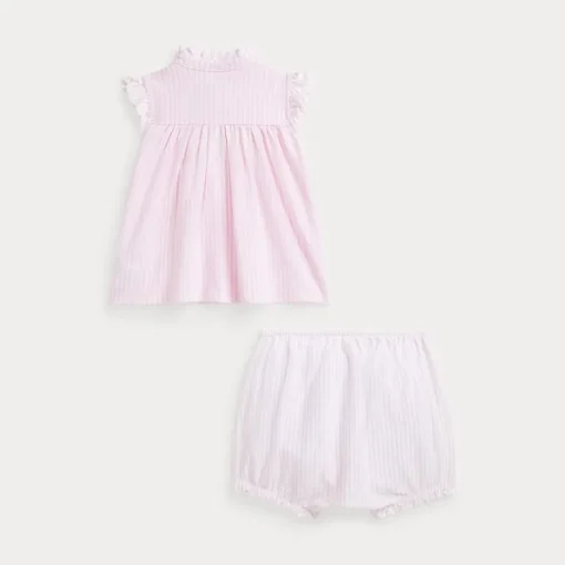 Ralph Lauren gestreept baby setje