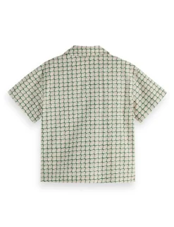 Scotch&Soda geprinte korte mouwen blouse