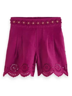 Scotch&Soda short met broderie