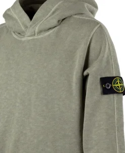 Stone Island brushed hoodie V0197