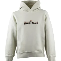 Stone Island front logo hoodie V0097