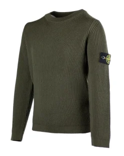 Stone Island ribgebreide trui V0054