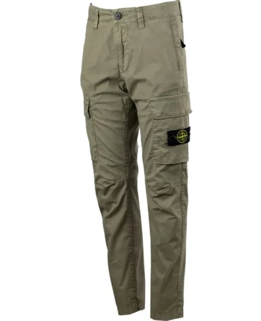 Stone Island skinny cargo broek V0168