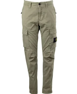 Stone Island skinny cargo broek V0168