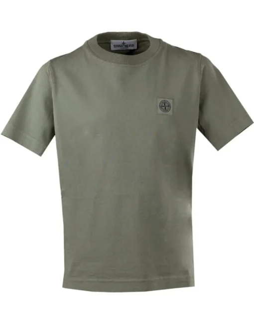 Stone Island tonal logo patch t-shirt V0068