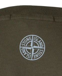 Stone Island T-shirt overloop logo V0054
