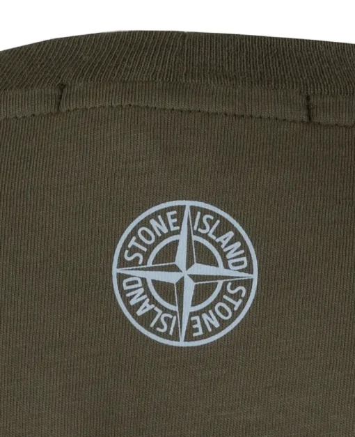 Stone Island T-shirt overloop logo V0054