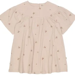 Wheat embroderie flowers dress