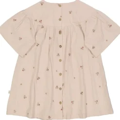 Wheat embroderie flowers dress