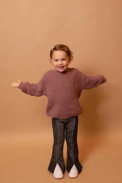Your Wishes glitter flared legging
