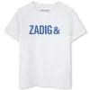 Zadig & Voltaire logo-print T-shirt wit
